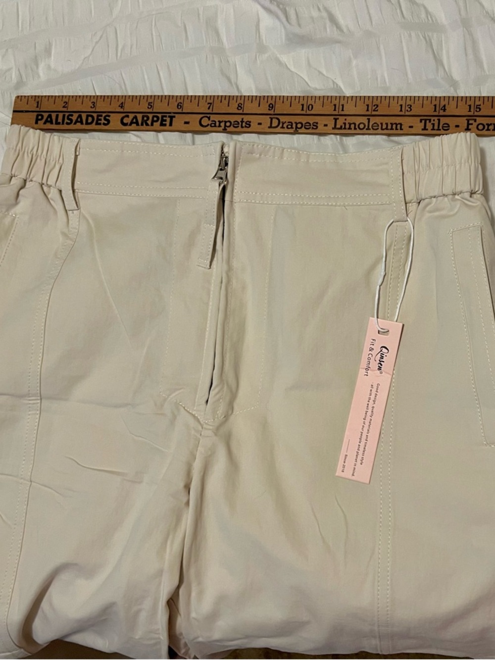 Women’s Lightweight Cream Casual Pants